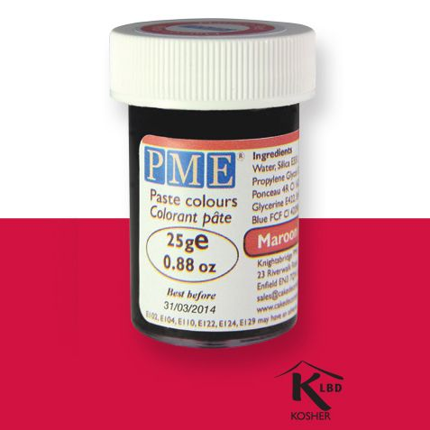 Pâte Rouge Colorant en pâte rouge vin